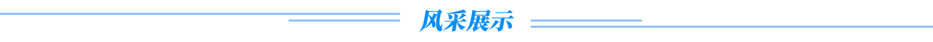 风采展示